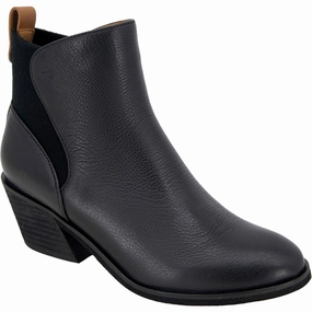 Clint Western Womens Solid Leather Ankle Boots Flexible Frame Rough Trail Hiker Avant Mood