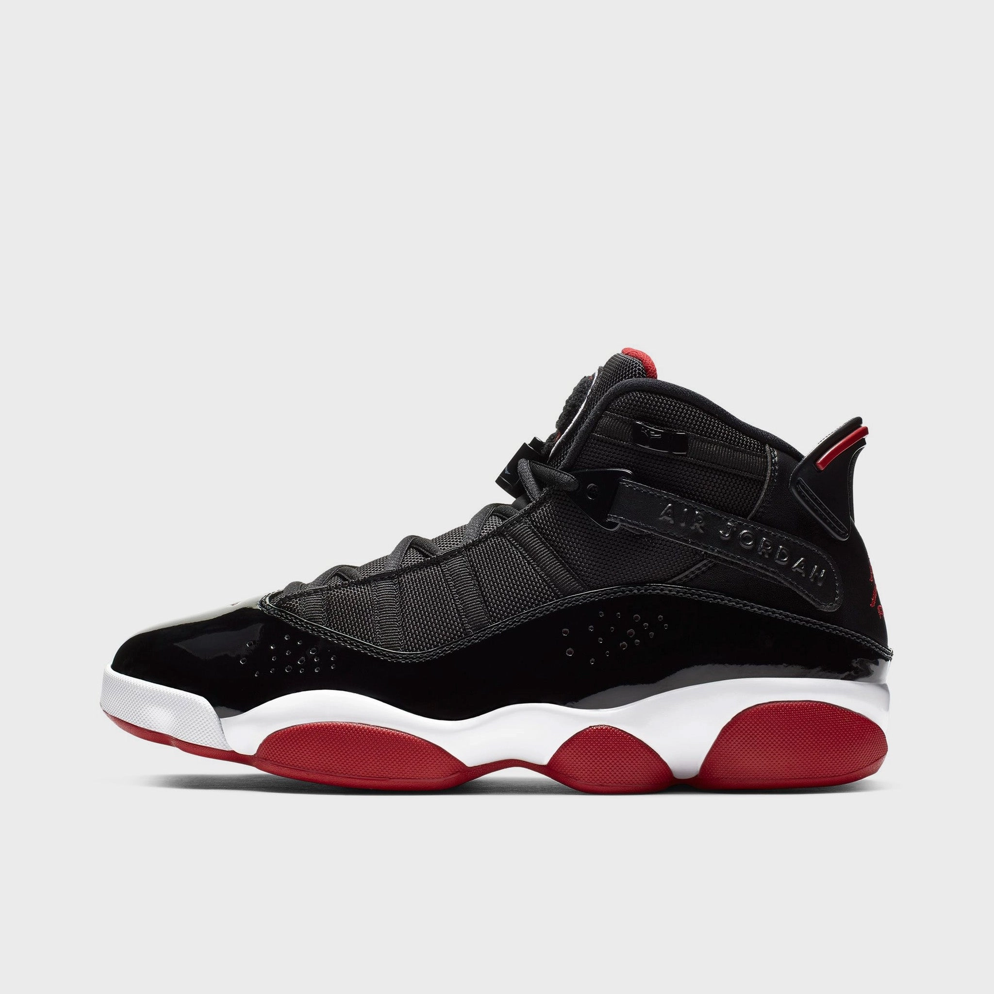 Unisex Play Gear Jordan 6 Rings Black / Varsity Red - White