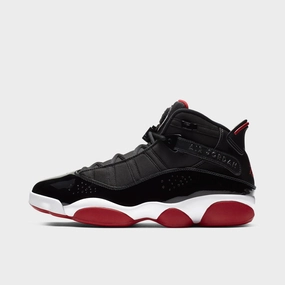 Unisex Play Gear Jordan 6 Rings Black / Varsity Red - White