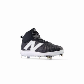 New Balance Men's FuelCell 4040 V7 Mid-Metal Baseball Cleats - Black / Optic White - M4040BK7 Athletic Use Prodigious comfort