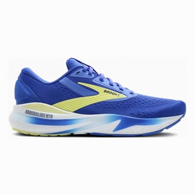 workout running wear Brooks Adrenaline GTS 24 Cobalt - Neo Yellow - Peacoat
