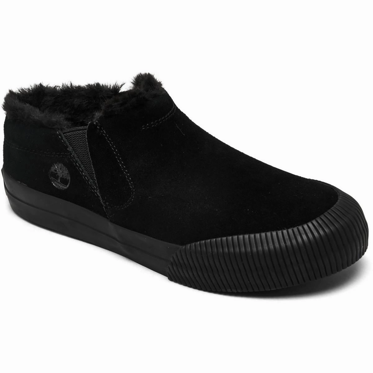 Womens Faux Fur Suede Shooties Slip Resistant Remote Hiking