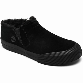 Womens Faux Fur Suede Shooties Slip Resistant Remote Hiking