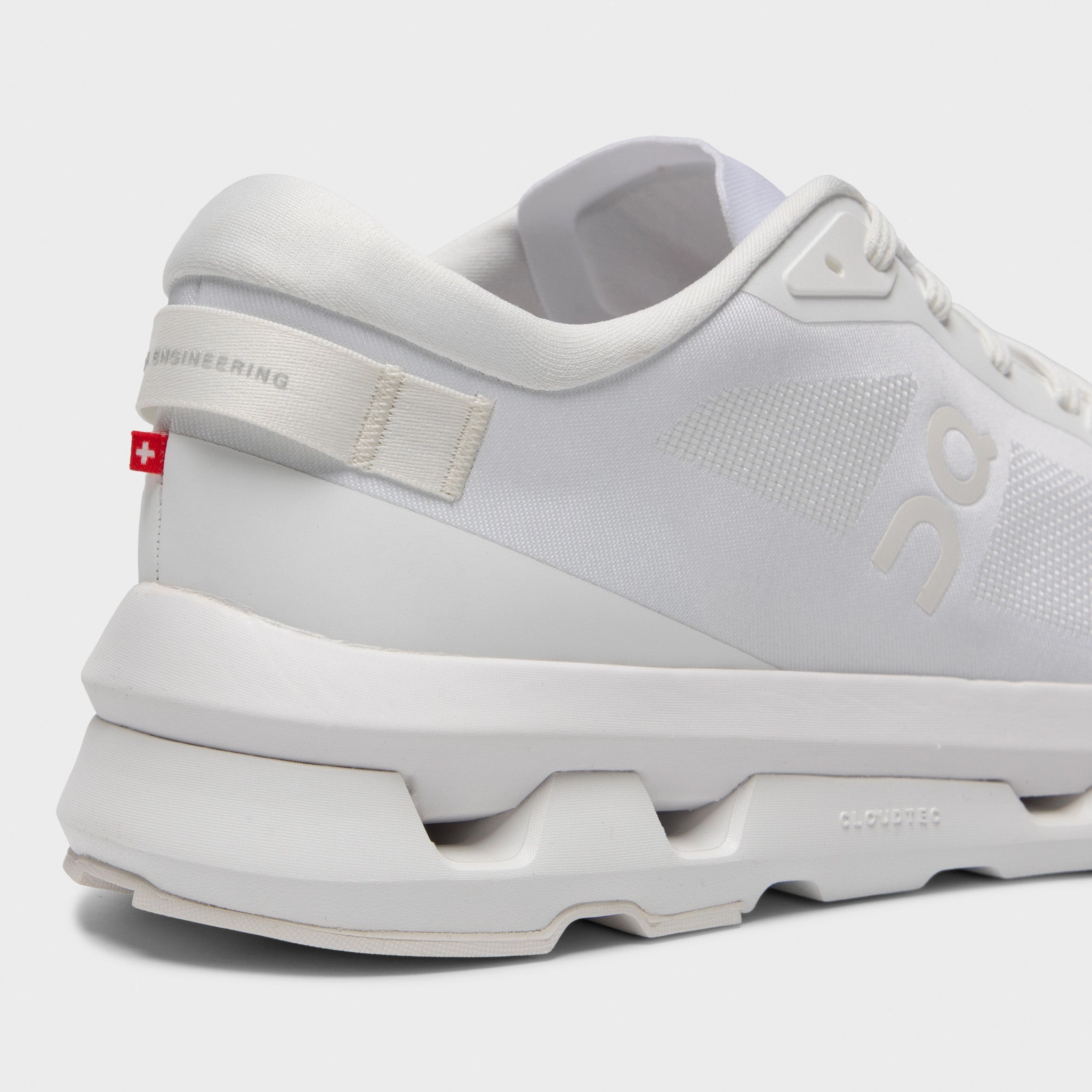 All-Purpose Cushioning running with knee braces On Cloudzone White / White