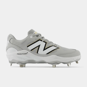 running in fall debossed - finish - design shoes New Balance Men's Fresh Foam X 3000 v7 Metal Baseball Cleats - Raincloud - L3000TG7