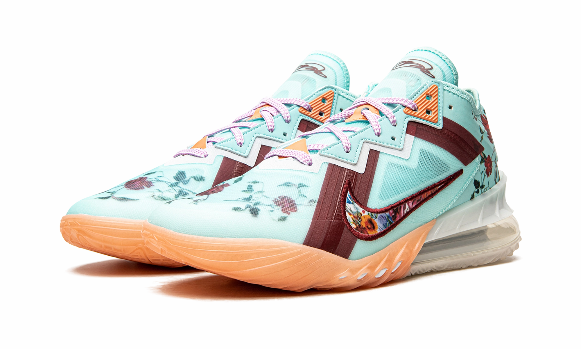 Sneakers Comfortable Fit Supportive Collar LeBron 18 Low "Mimi Plange - Daughters"