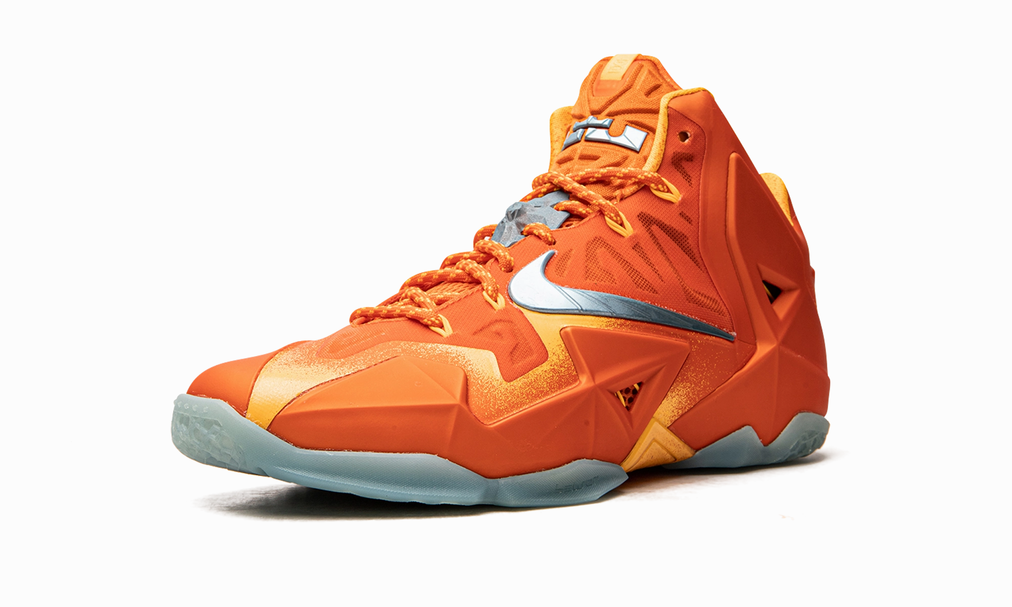 Microfiber Heel Lock Optimal Performance Lebron 11 Preheat