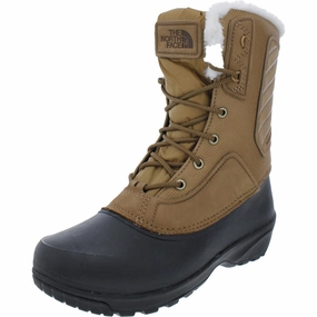 SHELLISTA IV Womens Leather Faux Fur Winter & Snow Boots Stability Base Casual