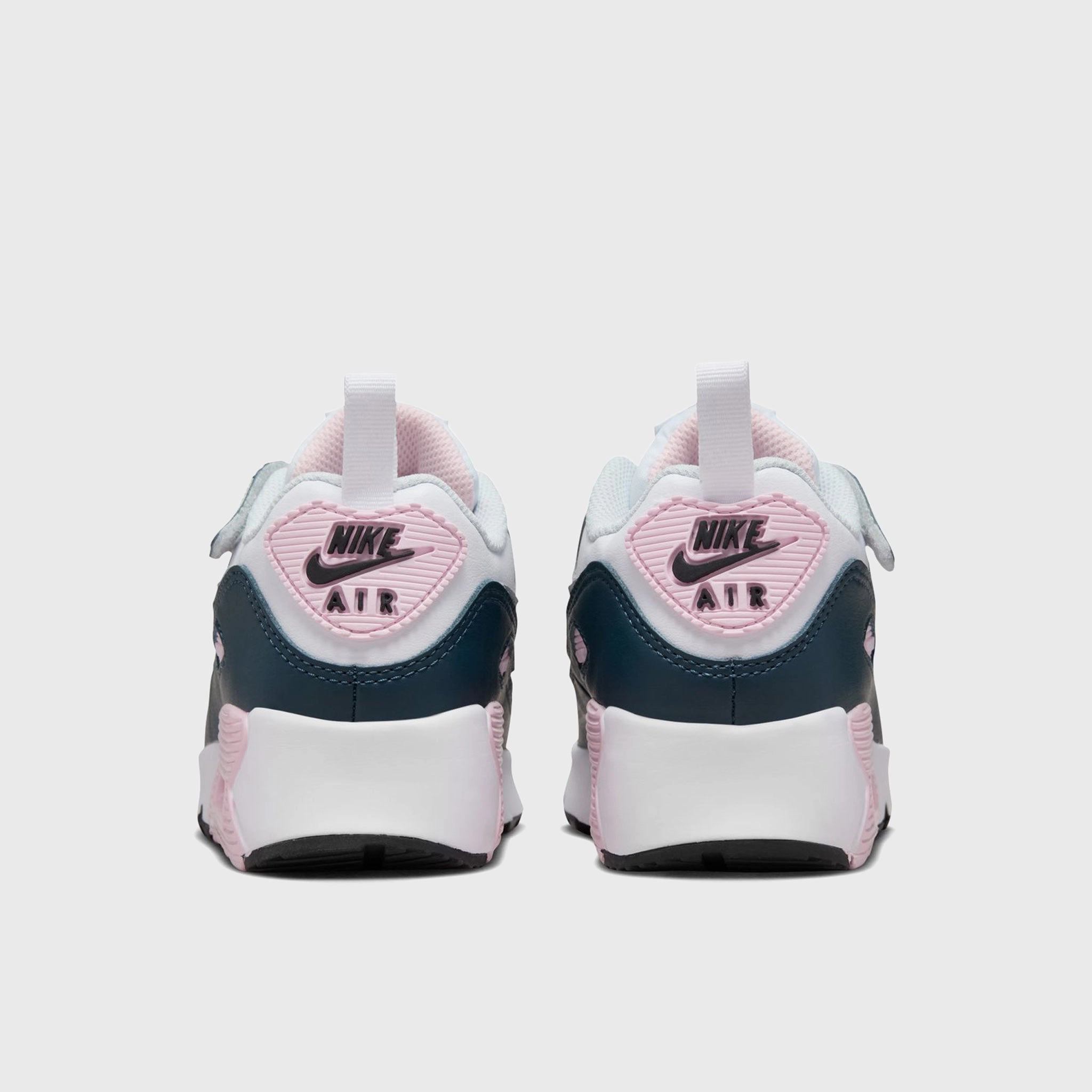 Nike Air Max 90 EasyOn PS White / Wolf Grey - Pink Foam Drive Friendly Pure Comfort