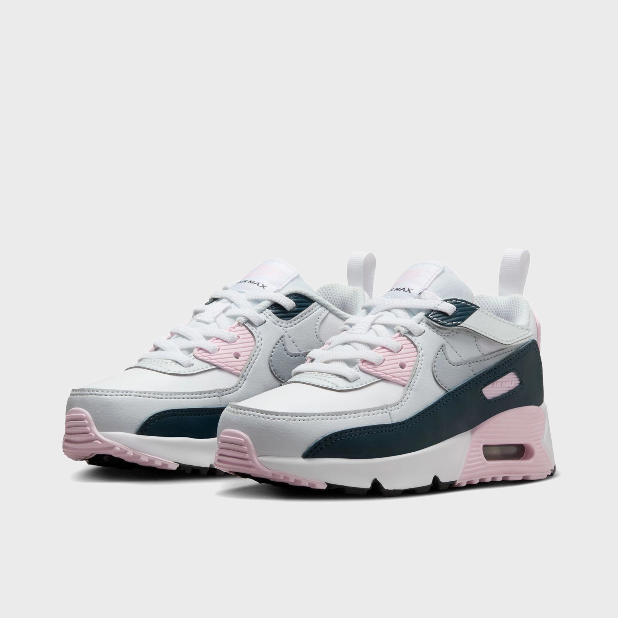 Lime Fresh Current Jog Nike Air Max 90 EasyOn PS White / Wolf Grey - Pink Foam