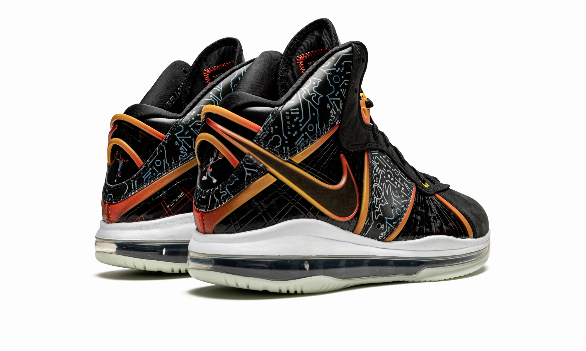 Articulated Toe Flex LeBron 8 "Space Jam"