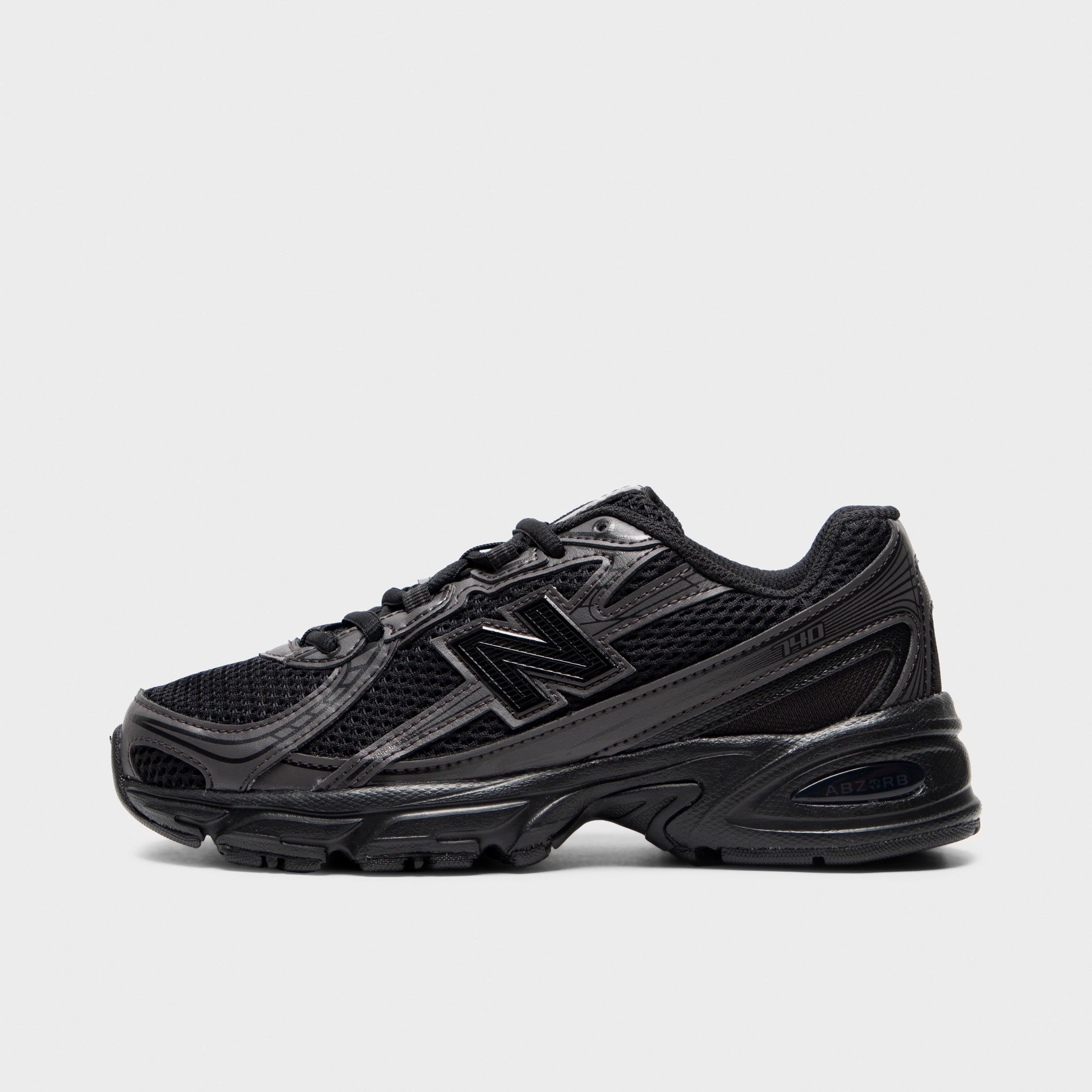 Comfort Socks heritage - brand shoes New Balance Juniors' 740 Black Cement / Black