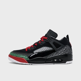 Jordan Spizike Low Black / Varisty Red - Classic Green Blown Rubber Pods High   Top Style
