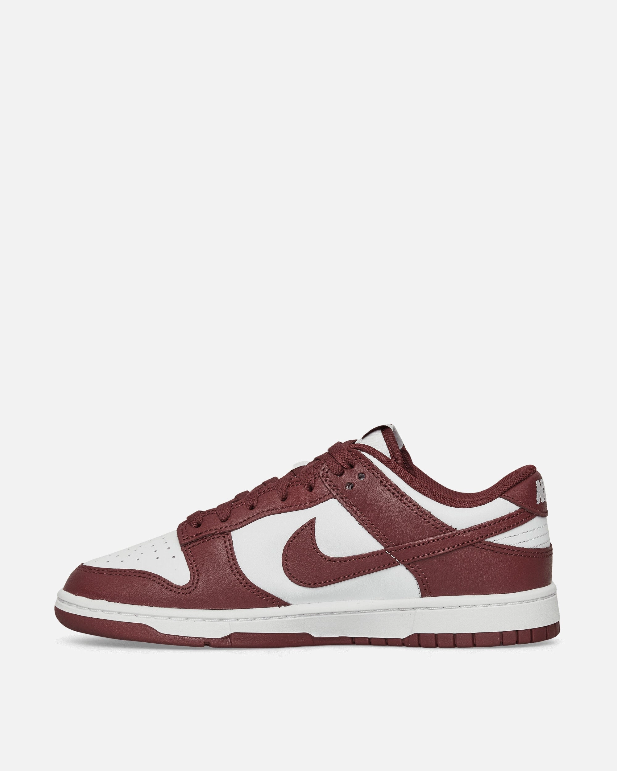 Sweat Resistant Lining Dunk Low Retro Sneakers White / Redwood