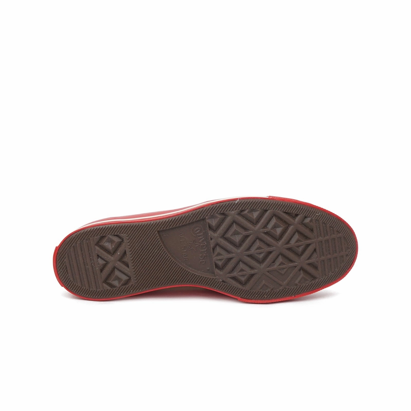 Converse x CDG PLAY Chuck '70 All Star Low (Pristine) Red Sole Men's Shoes AZ-K123-001-2 Leather Upper Adjustable lacing