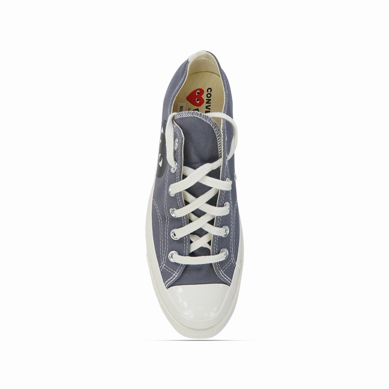 EnergyReturn Converse x Comme des Gar?ons PLAY Chuck '70 All Star Low (Steel Gray/Egret/Black) Men's Shoes AZ-K121-001-1