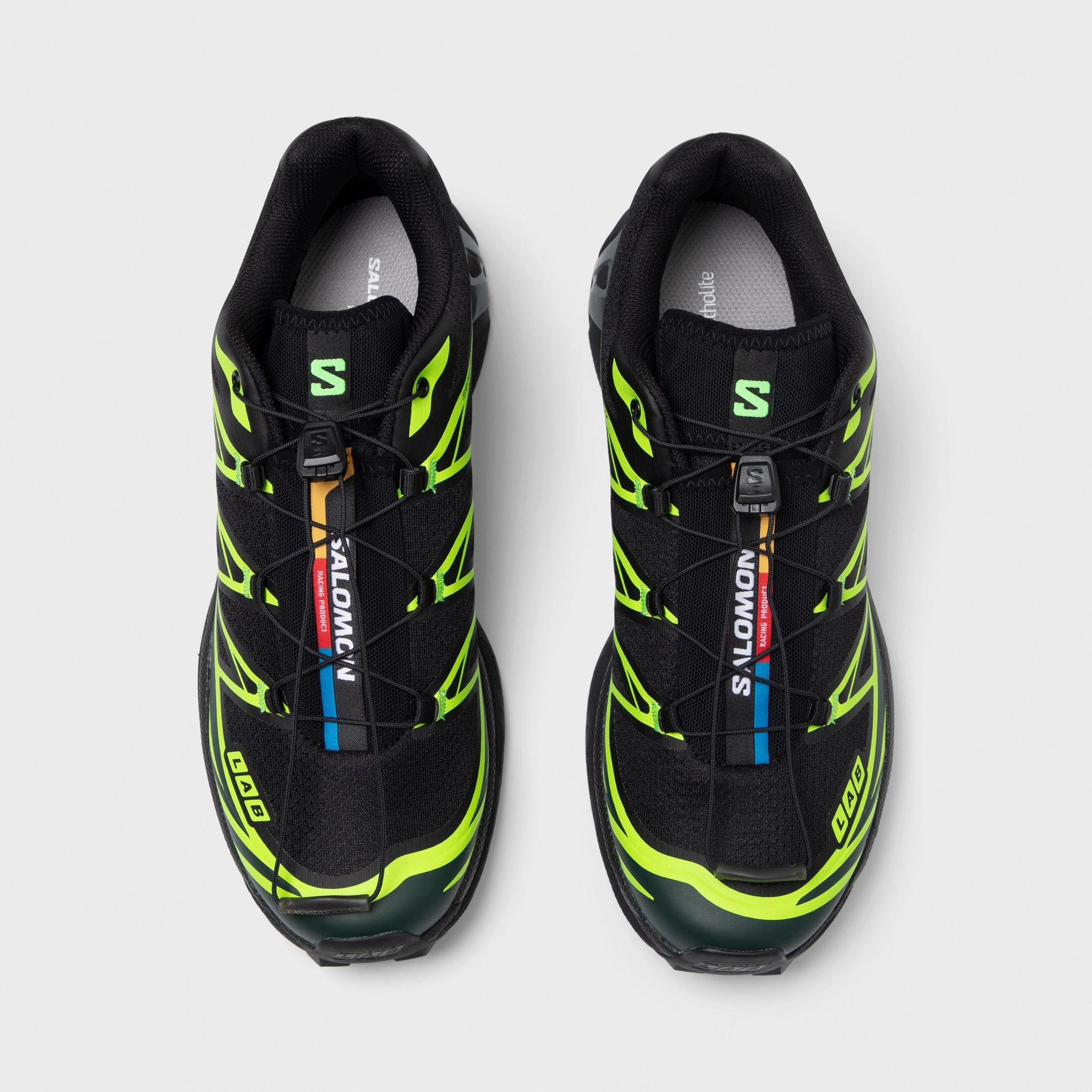 Salomon XT-6 Black / Ponderosa Green - Green Gecko Celebrate Walk