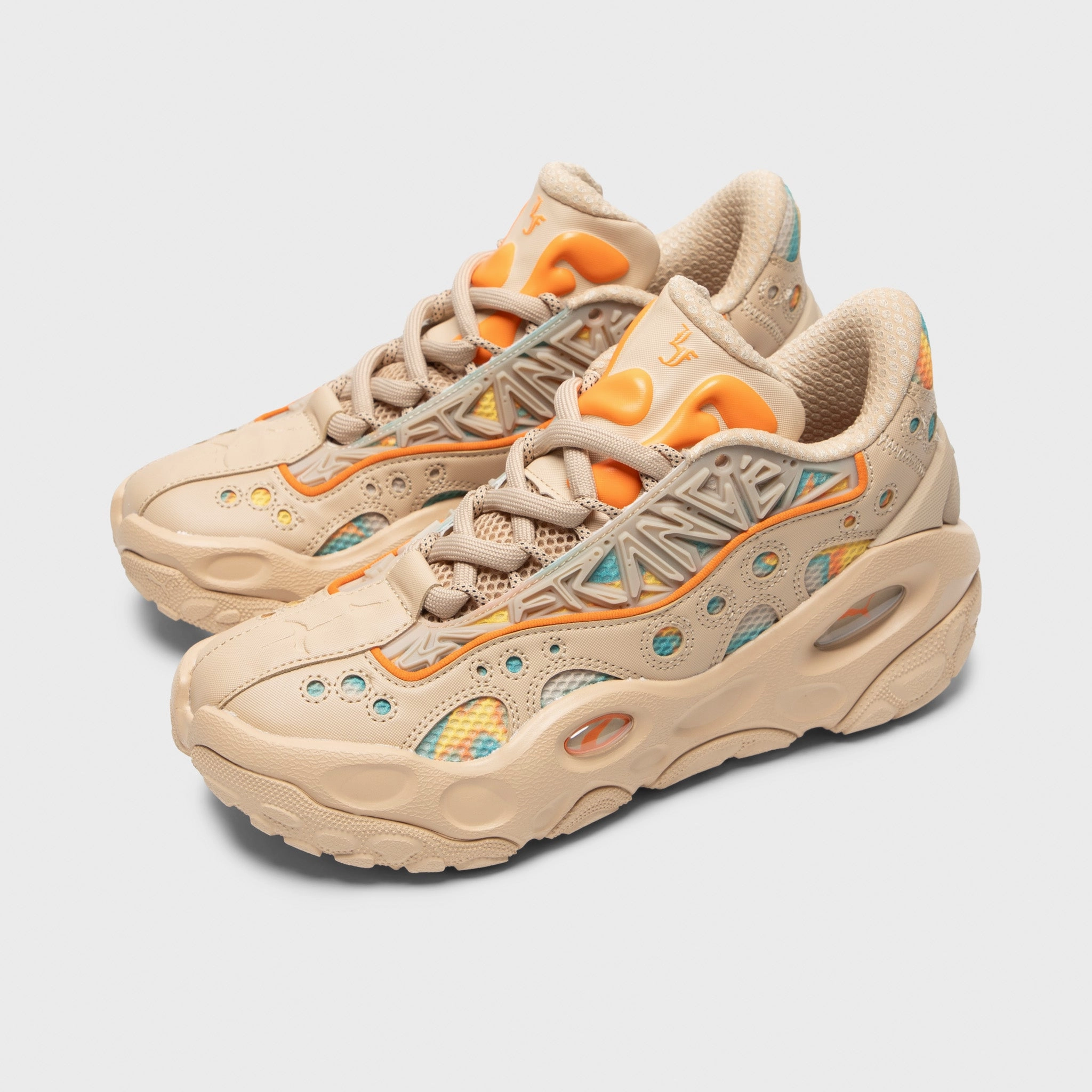 Puma La France Brown / Orange - Green Foot Friendly