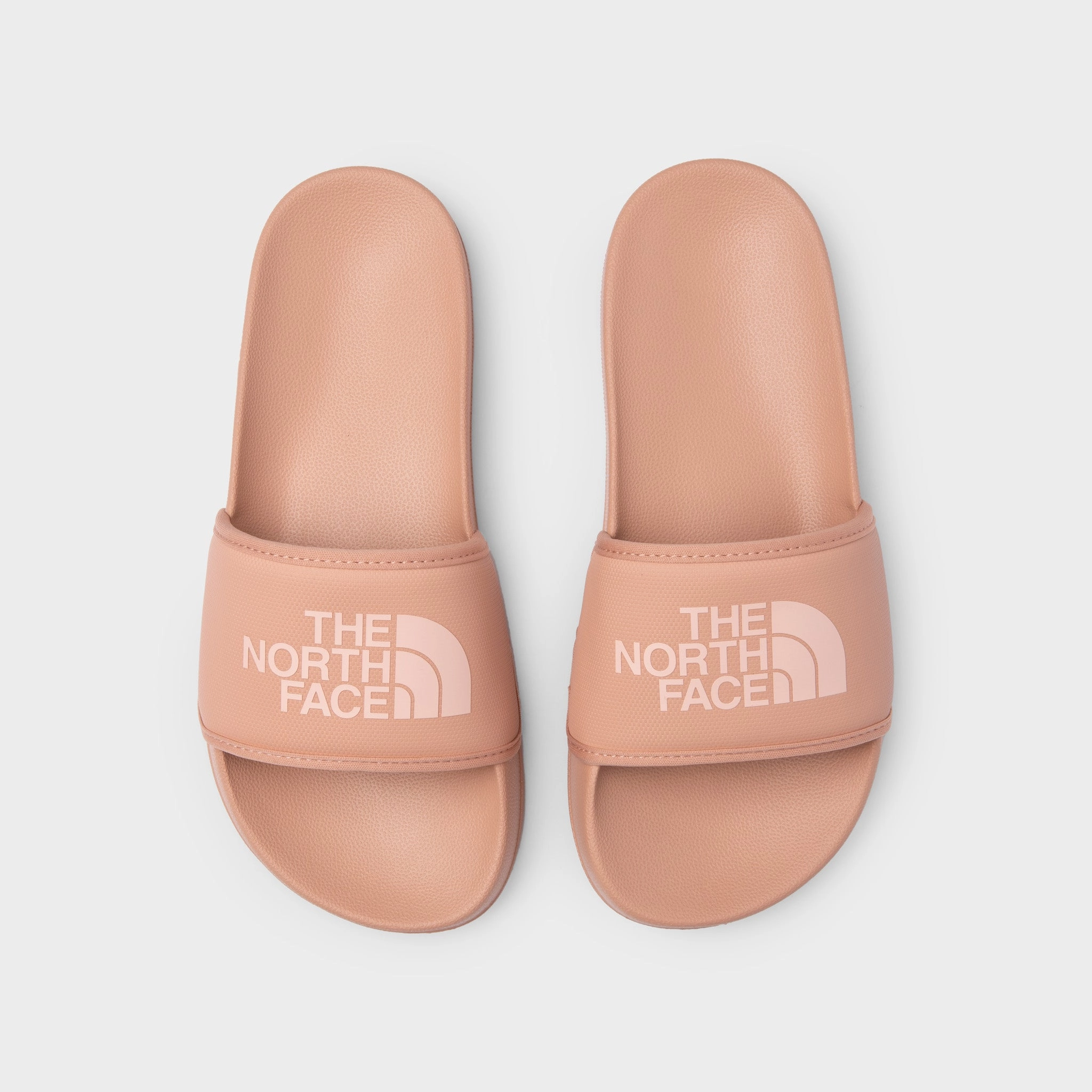The North Face Women's Base Camp Mini Slide III Cafe Creme / Evening Sand Pink Modern Fit