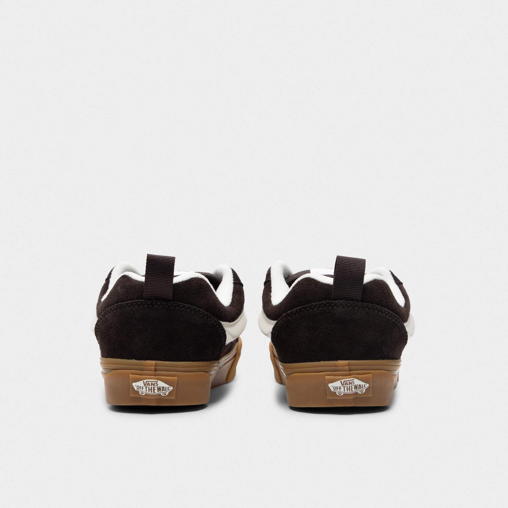 Meadow Hike Sporty Style Vans Knu Skool Brown / White - Gum