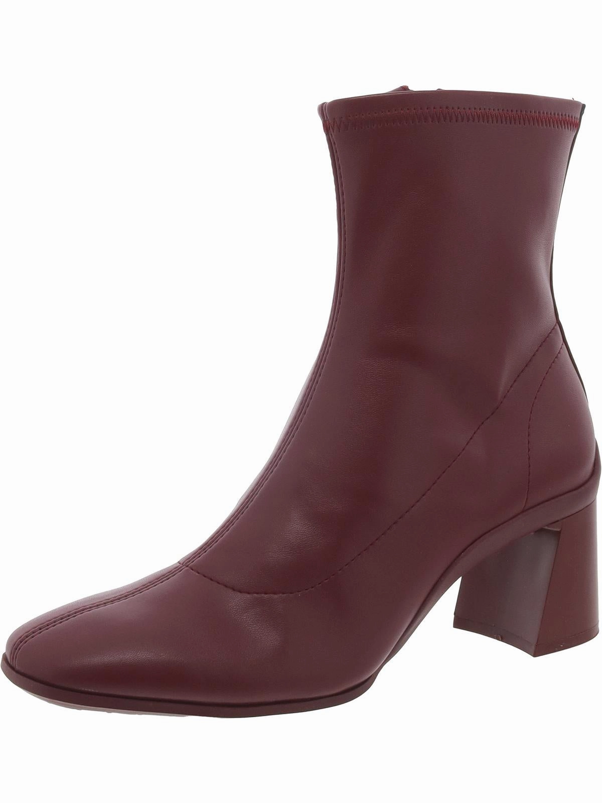 Mud Resistant Mountain Climber CORINDA Womens Block heel Form fitting Mid-Calf Boots