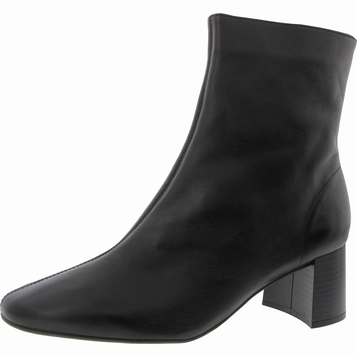 Protective Footwear SlipResistant Couros Womens Solid Leather Booties