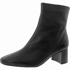 Protective Footwear SlipResistant Couros Womens Solid Leather Booties