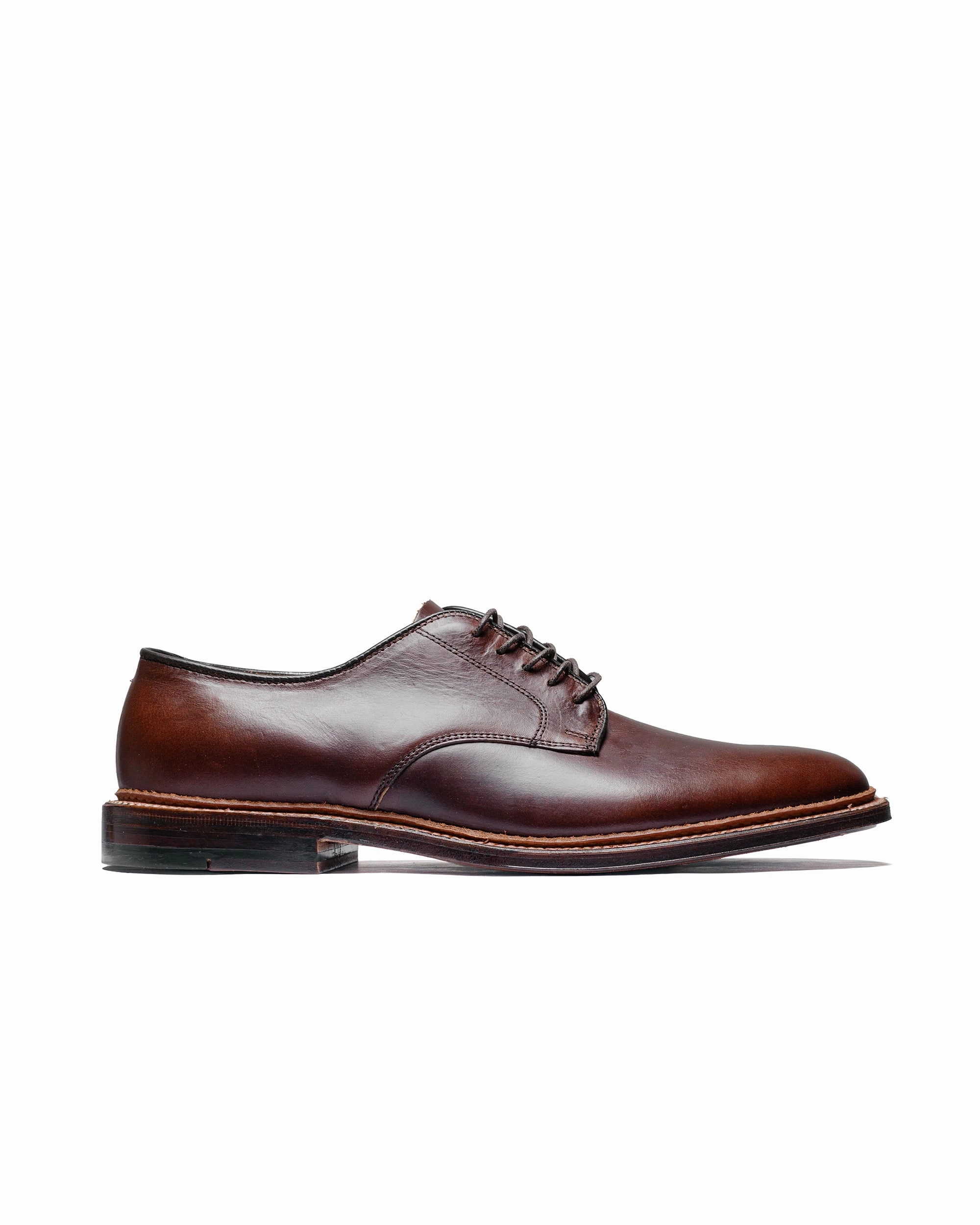 Flexible Fit City Adventure Alden Plain Toe Blucher Unlined Brown Chromexcel 29364F
