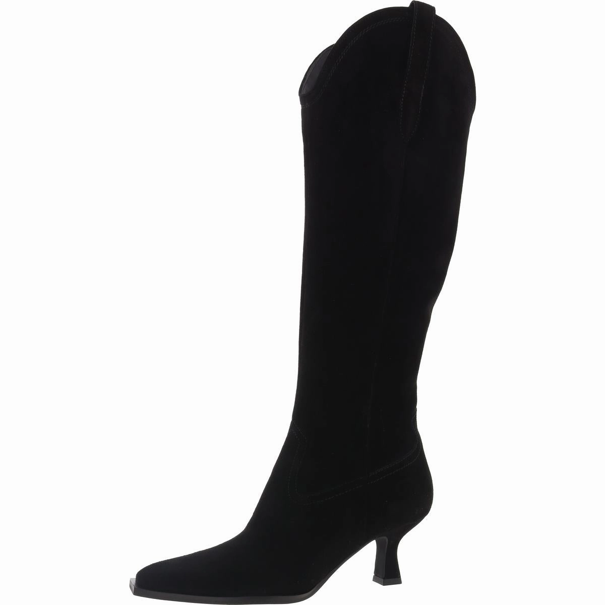 All-Weather Wear Padded Interior Outdoor Explorer ARIANA Womens Two Tone Leather Knee-High Boots