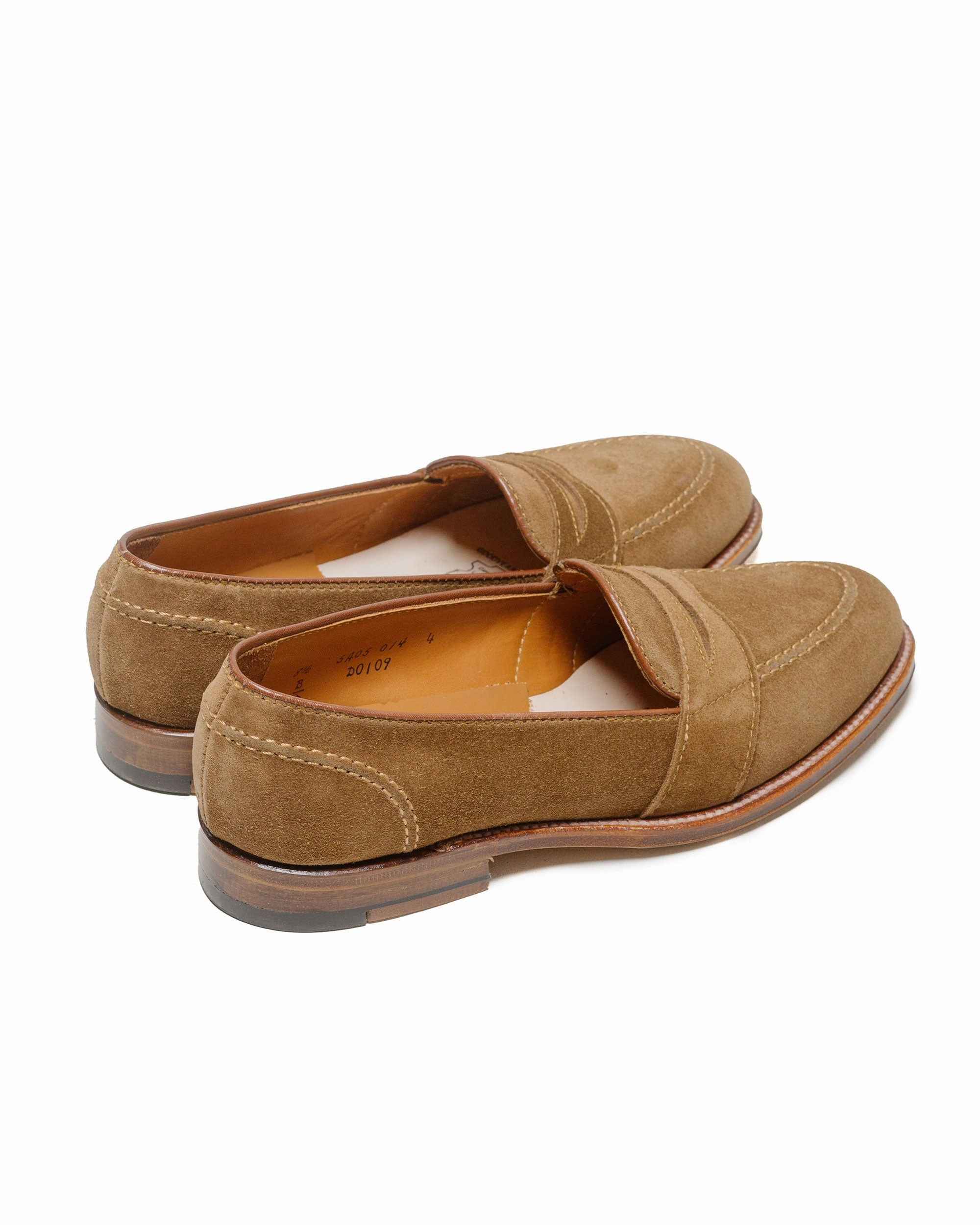 Alden Full Strap Loafer Snuff Suede D0109 Winter Chill