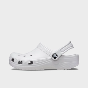 Mesh Upper Breezy Feel Crocs Children's Classic Clog / White
