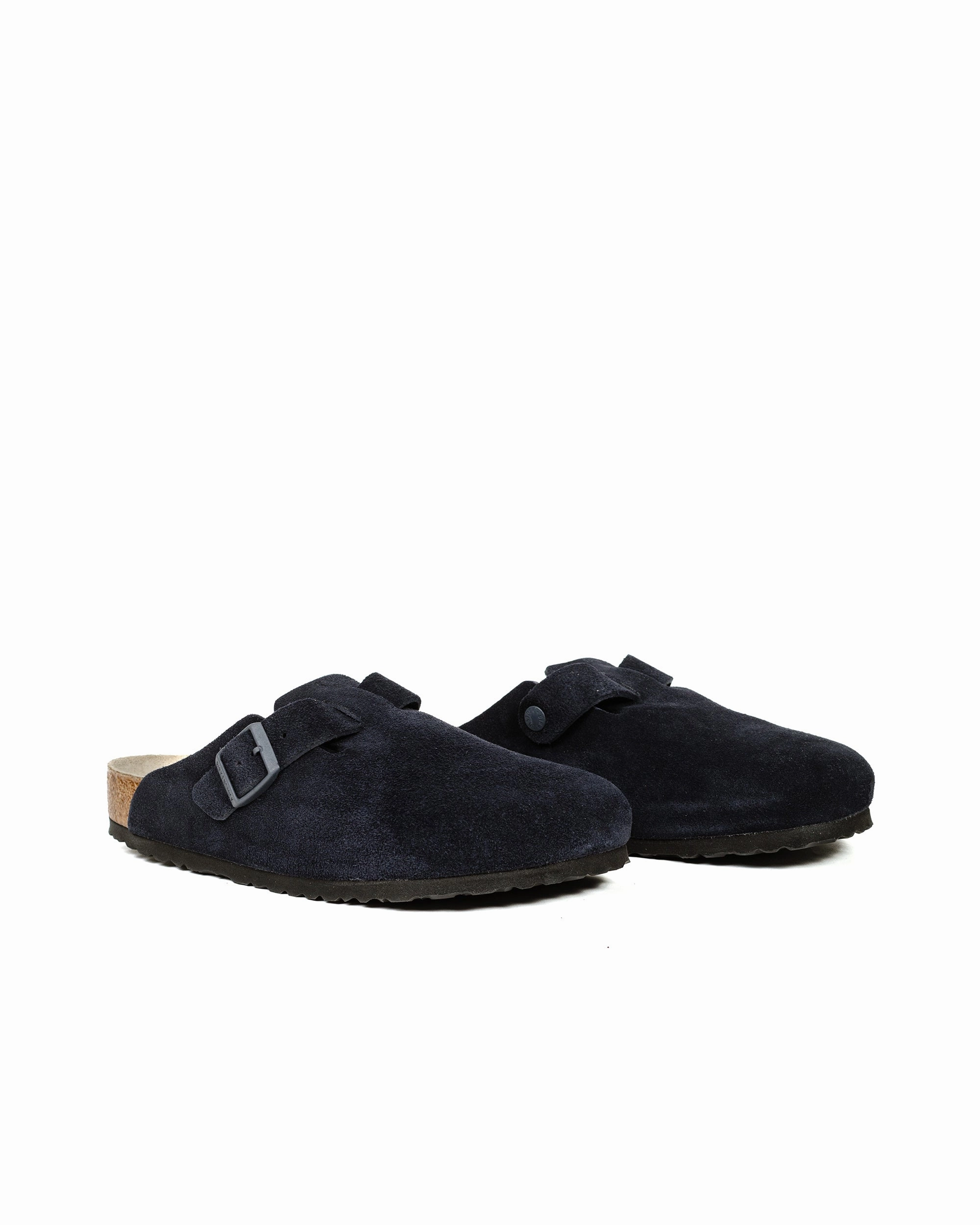 Birkenstock Boston Midnight Suede Power Grip Water Edge
