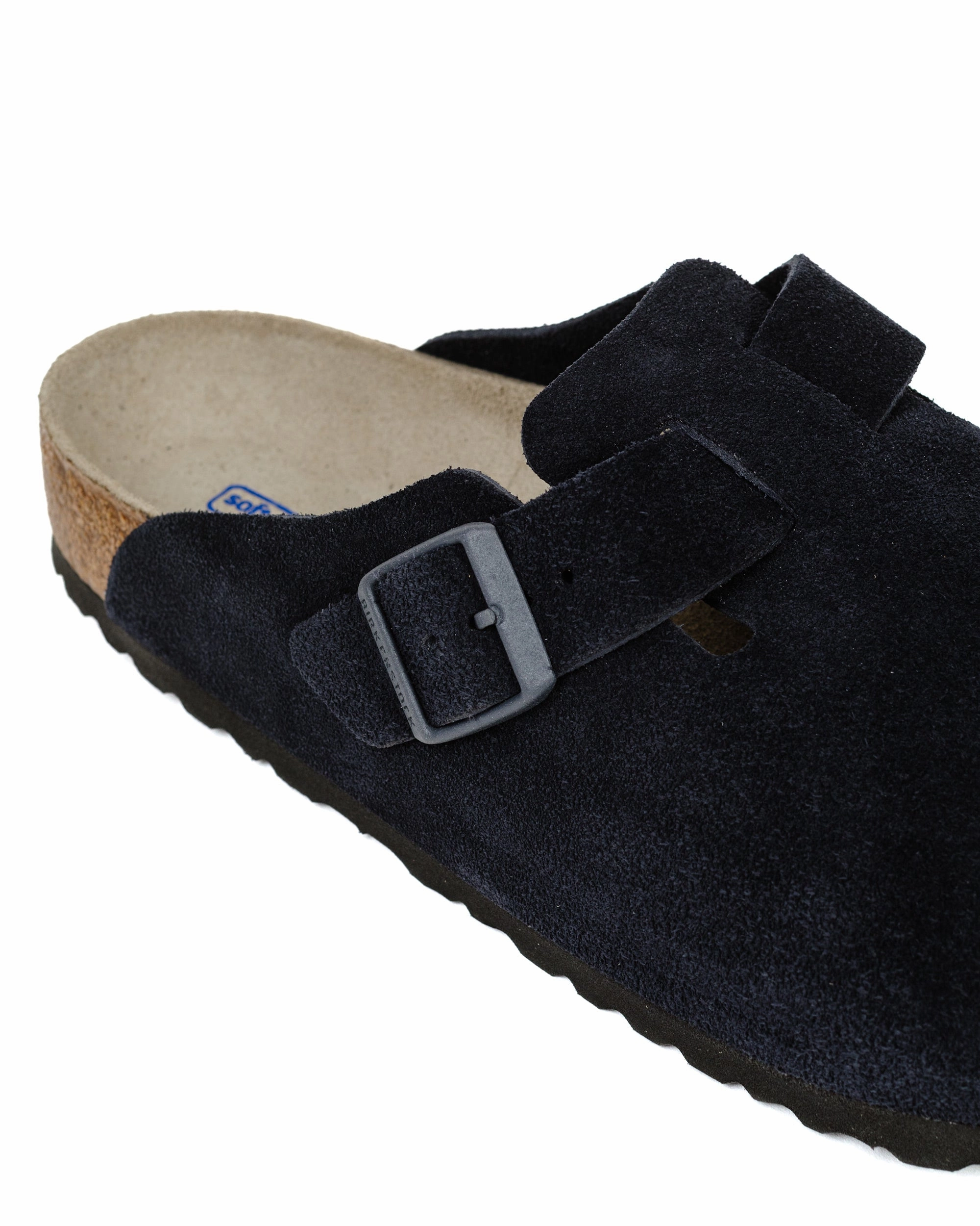 Birkenstock Boston Midnight Suede Supportive structure