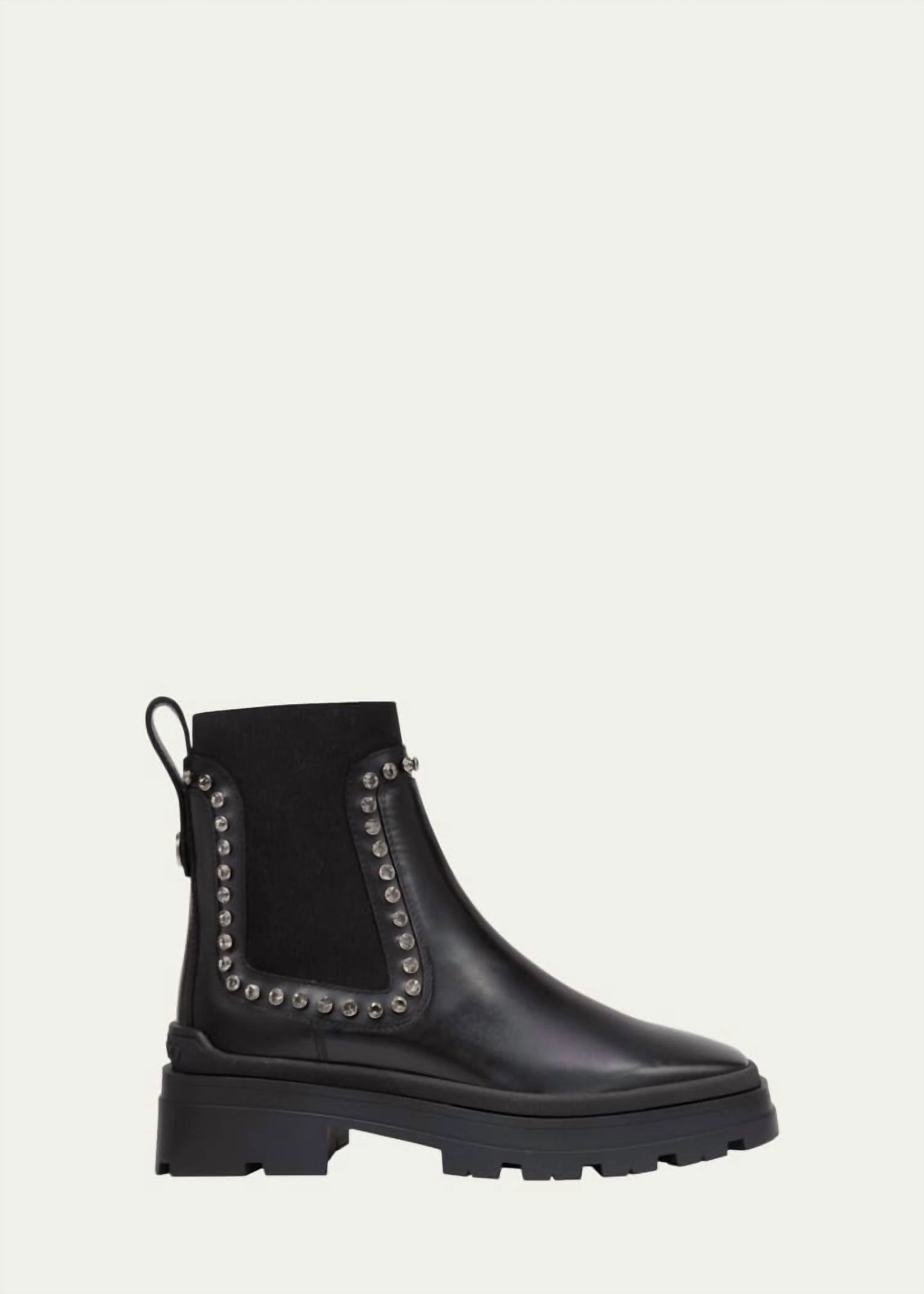 Training Ground Crystal Embellished Boot In Black
