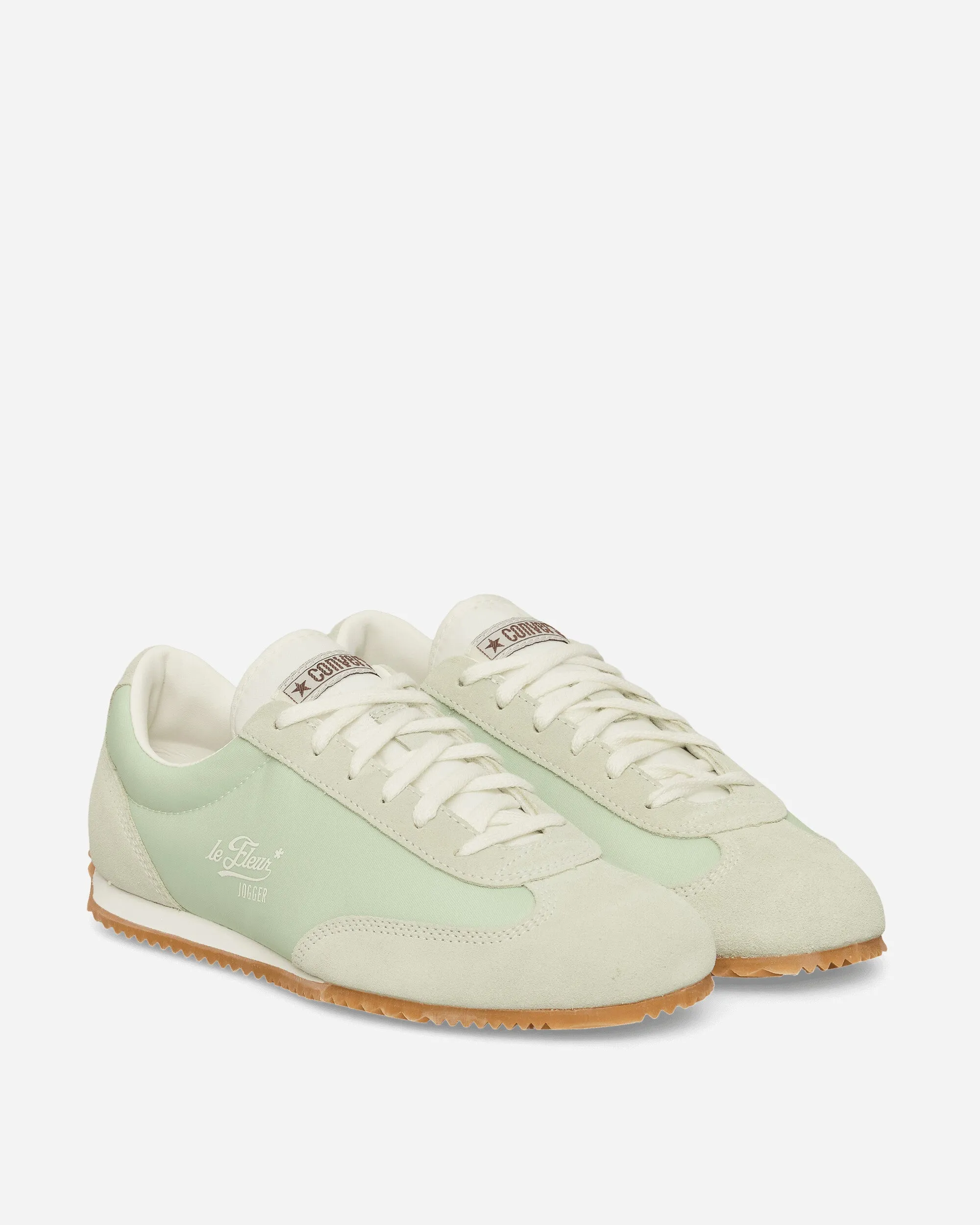 GOLF le FLEUR* 1908 Jogger Sneakers Gleam / Meadow Mist / Star White Stylish Stripes Vulcanized Construction