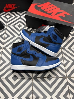 Jordan 1 high Marina Blue (Taille 42,5) Flexible Groove Tech