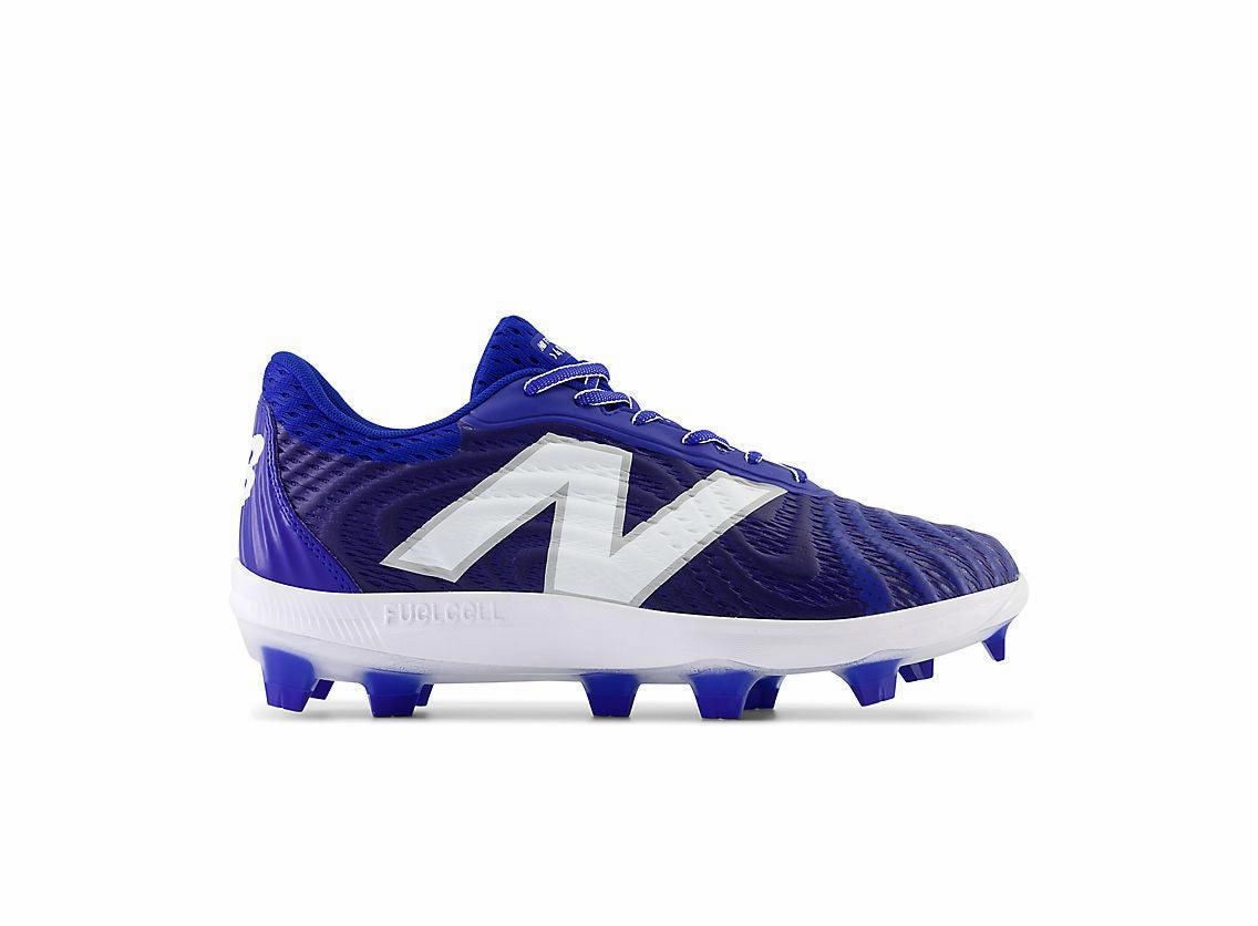 New Balance Men's FuelCell 4040 V7 Molded Baseball Cleats - Team Royal / White - PL4040B7 High Flexibility