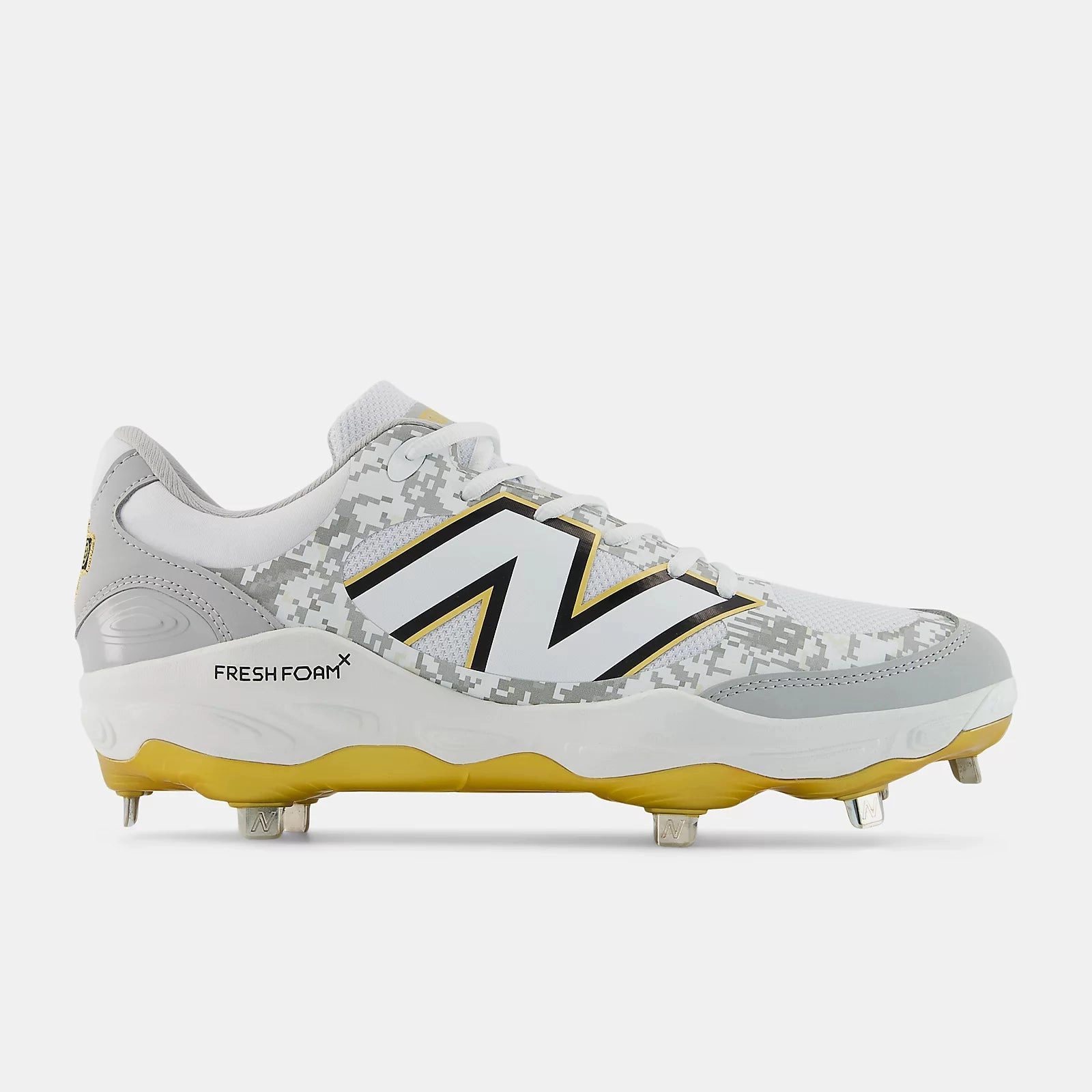 Racer New Balance Men's Fresh Foam X 3000 v7 Metal Baseball Cleats - Armed Forces - L3000AF7