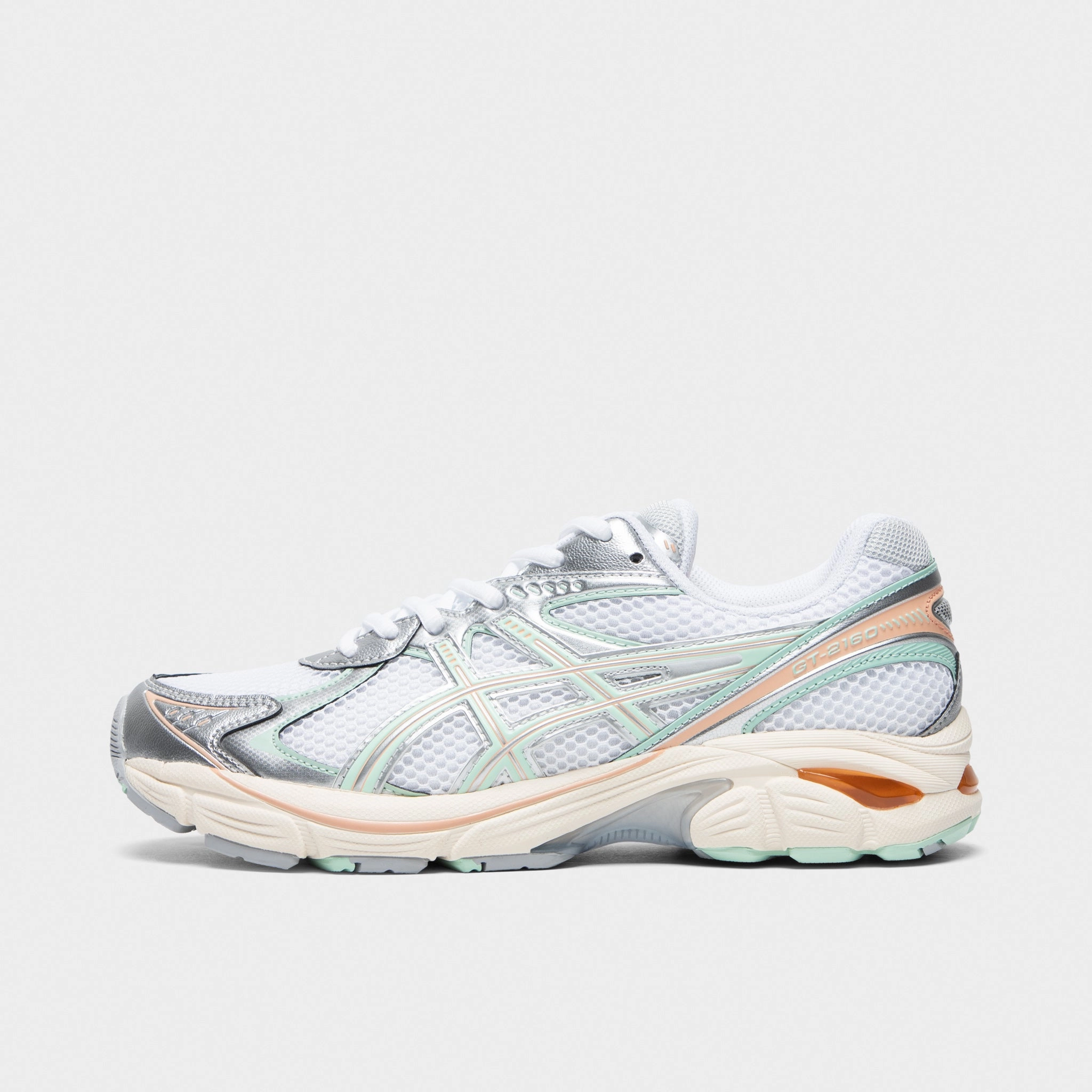Quiet Step ASICS GT-2160 White / Mint Tint
