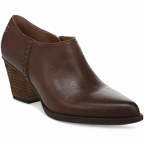 Ava Womens Leather Heels Shooties Terrain Tested