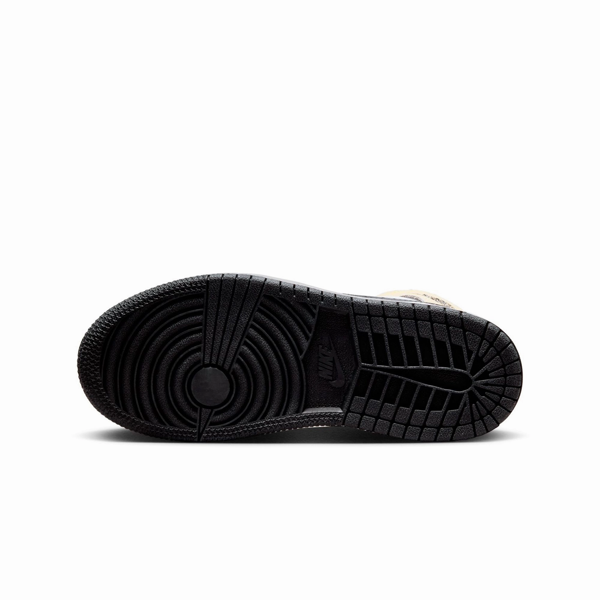 Jordan 1 Mid SE DX4367-800 Non Slip Lacing System