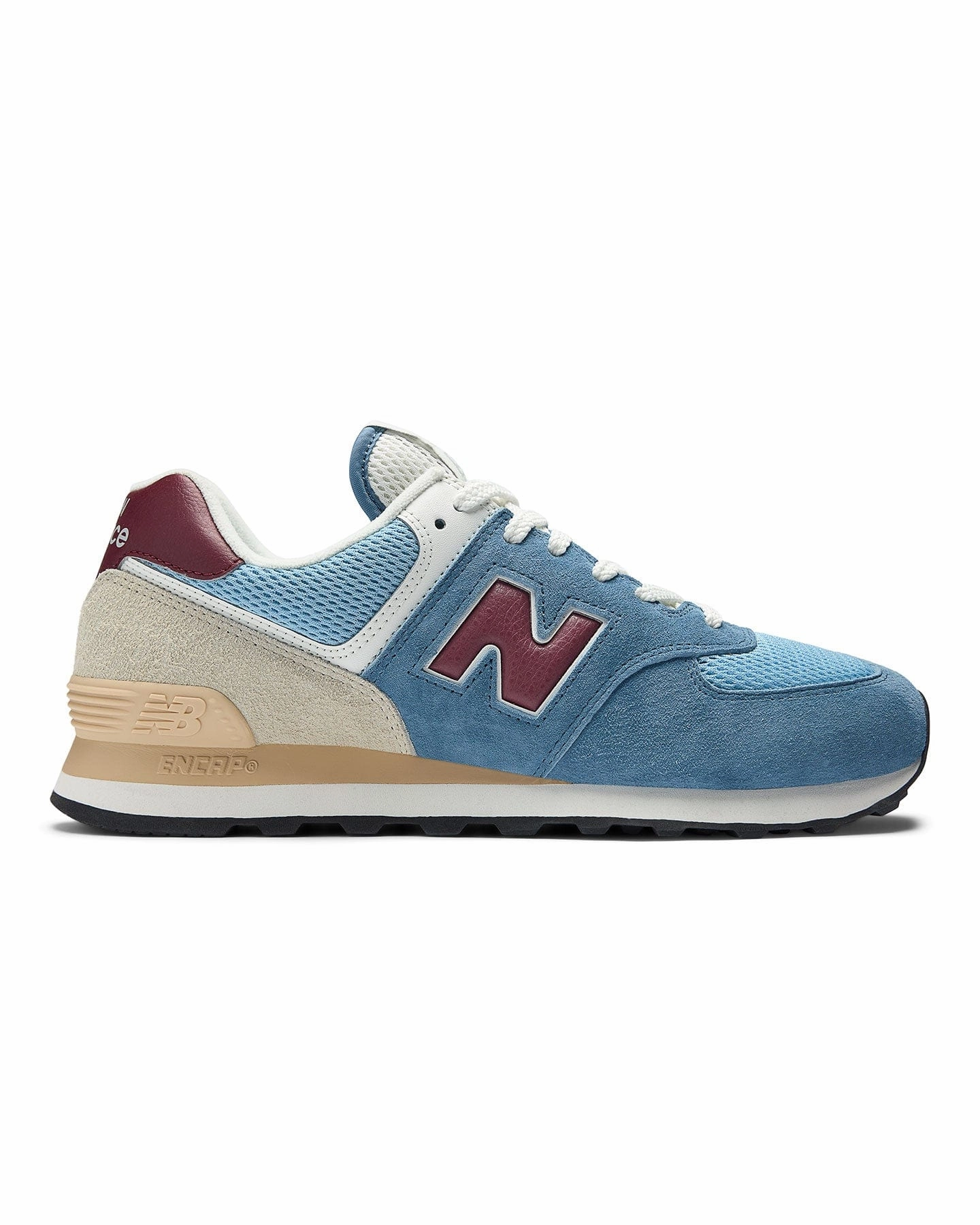 Elegant flair Daily Runs New Balance 574 - Shoreline Blue / Stillwater
