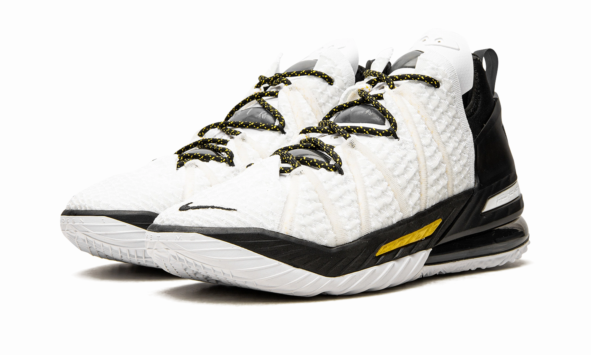 LeBron 18 "Lakers Home" Microfiber Lining