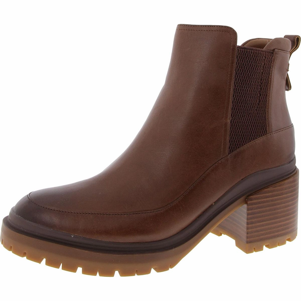 Soft Lining Torrie Womens Stretch Leather Chelsea Boots