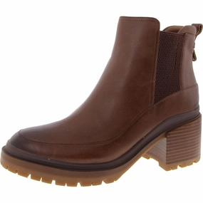 Soft Lining Torrie Womens Stretch Leather Chelsea Boots