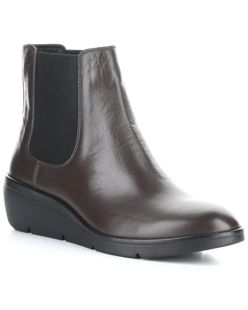Fly London Nola Leather Boot Comfortable ankle support