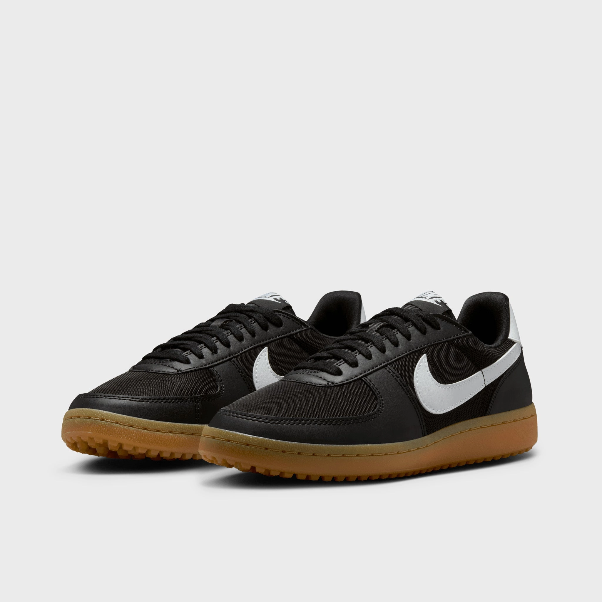 Calm Move Chic Form Nike Women's Field General Black / White - Gum Light Brown