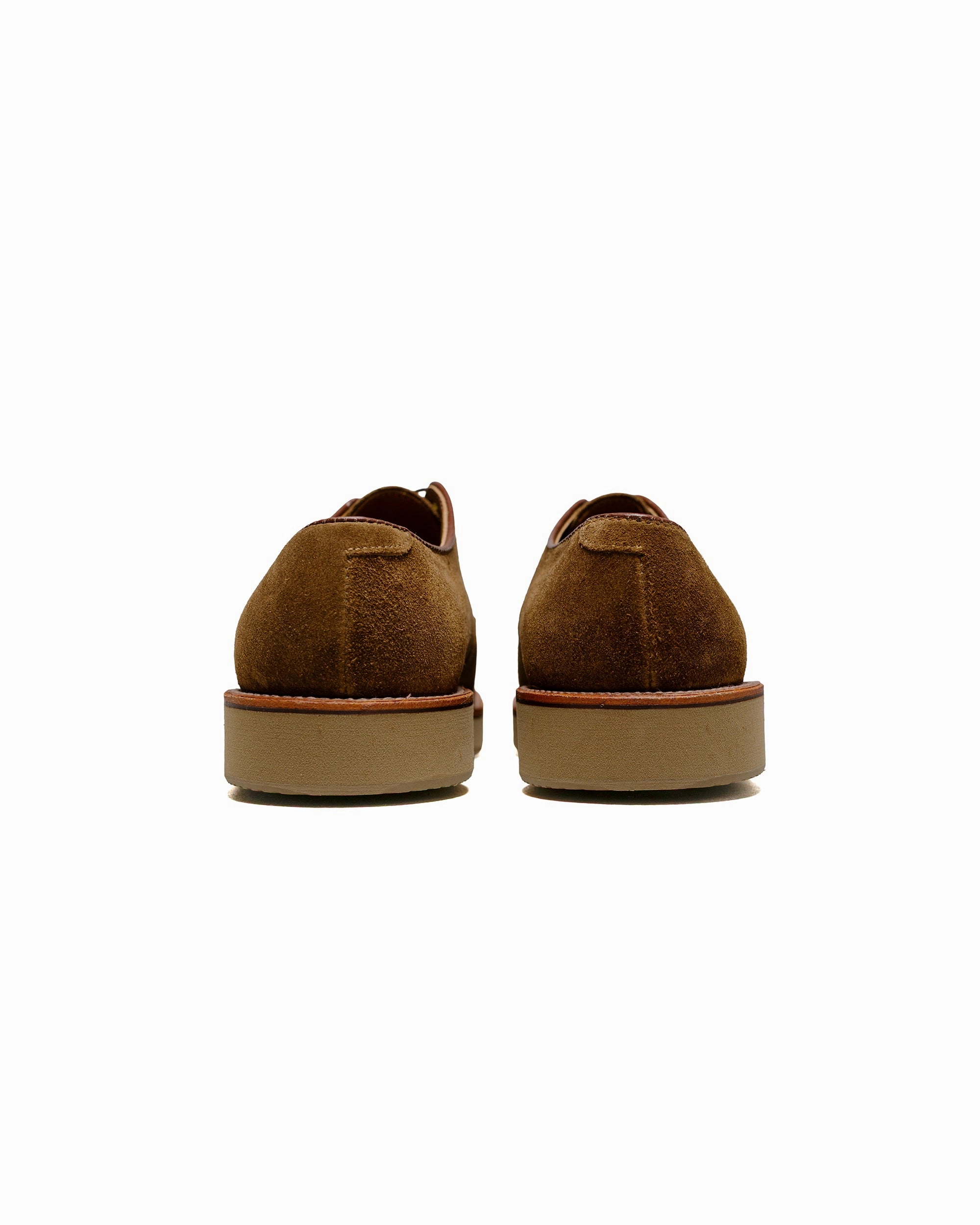 spring fresh Alden Wedge Blucher Snuff Suede G5403
