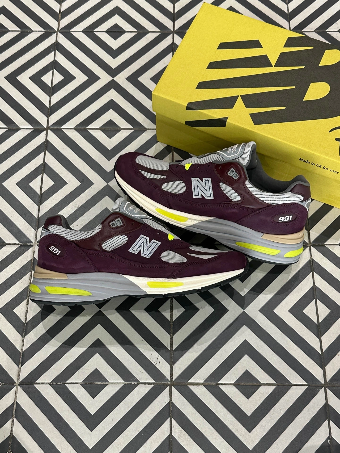 Quick Dry Insole Travel Ease New Balance 991 Patta (Taille 41,5)