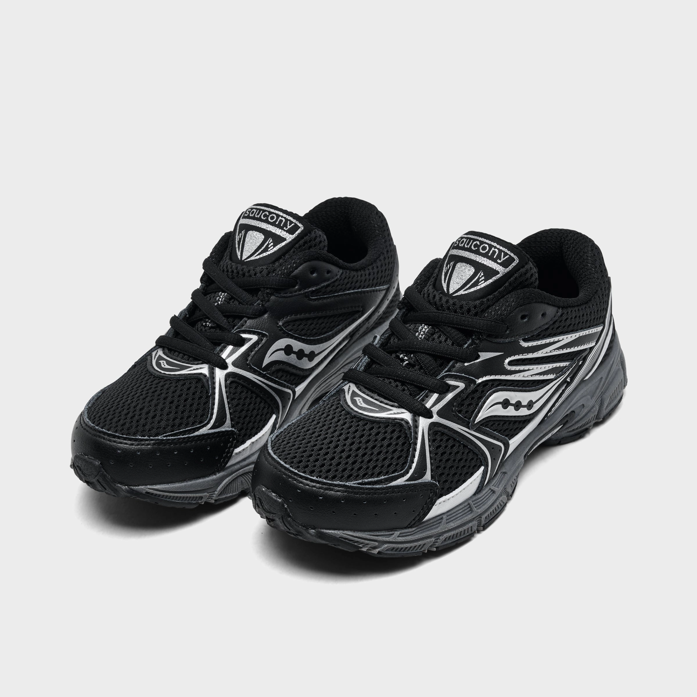 Saucony Juniors' Ride Millenium / Black March Step Minimal Design